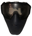 Vintage Jt Flex Full Coverage Paintball Airsoft Mask Helmet Jet Black