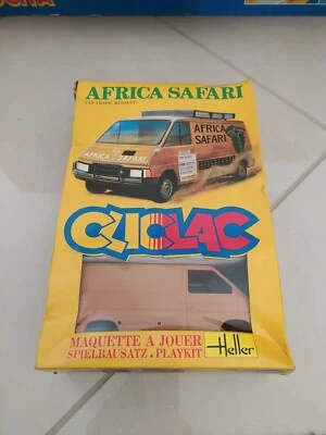 HELLER-AFRICA SAFARI -furgone Renault Trafic -scala 1/32 - Immagine 1 di 4