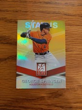 2015 Panini Elite Status George Springer /49. Houston Astros