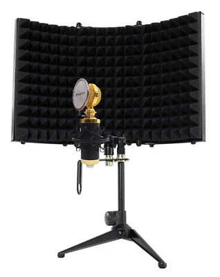 Rockville RCM02 Pro Studio Recording Condenser Microphone Mic+Shock Mount+Shield - Image 1 of 4