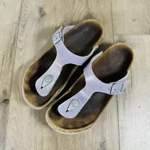 Birkenstock Papillio Iridescent Purple Thong Sandal - Picture 1 of 10