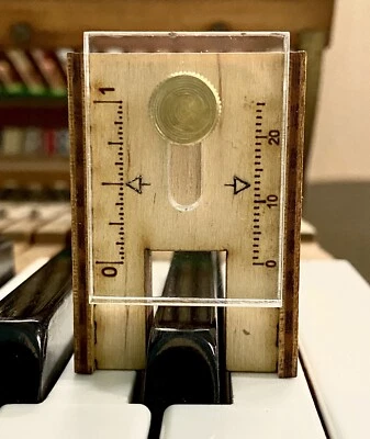 Piano Regulating Gauge/Key Level Tool, Measure/Set Key Sharp Height/ Adjustable - Image 1 of 3