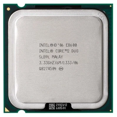 ESP Intel Core 2 Duo E8600  (6M Cache, 3.33 GHz, 1333 FSB) Socket 775 - Imagen 1 de 2