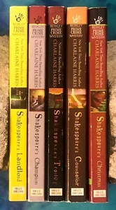 Charlaine Harris / Lily Bard Shakespeare Mystery Series / Complete Lot 1-5 - Picture 1 of 6