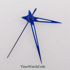 Luminous Blue Watch Hands Fit ETA 2824 2836 NH35A NH36A Miyota8215 821A DG2813 - Picture 1 of 7