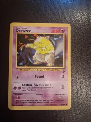 Pokémon TCG Drowzee Base Set 2 Regular Card 073/130 Collectible - Image 1 of 2