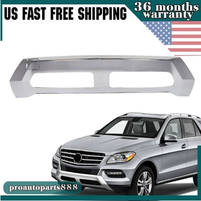 Front Lower Bumper Molding Chrome For 2012-2015 Mercedes Benz ML350, 2015 ML250 Foto 1 de 4