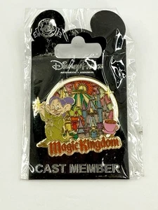 Disney Magic Kingdom Dopey Pin WDW Cast Exclusive Castle Stained Glass 2016 - Picture 1 of 5