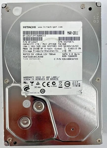 Hitachi HUA722010CLA330 7200RPM SATA 1 TB Internal Hard Drive Cache 32 MB - Picture 1 of 3