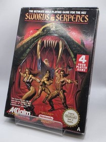 Swords And Serpents (Nintendo NES) mit Handbuch, Originalverpackt