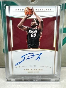 2018-19 Panini National Treasures /10 GOLD Yante Maten #160 Rookie Auto RC - Bild 1 von 4