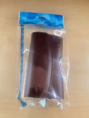 AGOZ 6.1" x 3.5" x 0.7" Leather Case Holster with Belt Clip & Card Holder - NEW! - Image 1 of 4