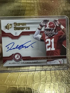2012 SPx Super Scripts Dre Kirkpatrick Auto #SS-DK (AU, RC) Alabama - Picture 1 of 2