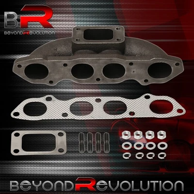 Турбированные коллекторы выпускного коллектора для 2000-2009 S2000 S2K AP1/AP2 F20C/F22C T3 T4 - Изображение 1 из 4