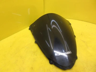 KAWASAKI NINJA ZX6R 2005 2006 ZX6RRR PÁRA-BRISA DIANTEIRO PINTADO DE PRETO - Imagem 1 de 4