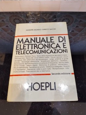 manuale di elettronica e telecomunicazioni - hoepli Seconda Edizione  - Immagine 1 di 4