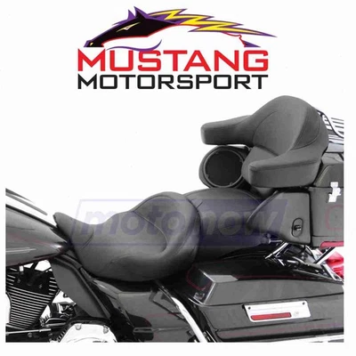 Mustang Super Touring One-Piece Vintage Seat with Receiver for 2008-2020 pk Foto 1 de 4