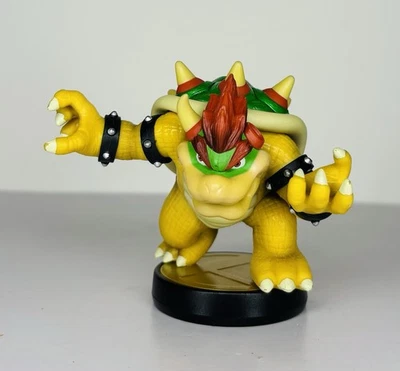 Boneco Nintendo Amiibo Bowser Super Smash Bros. Series Wii U 3DS Switch - Imagem 1 de 3