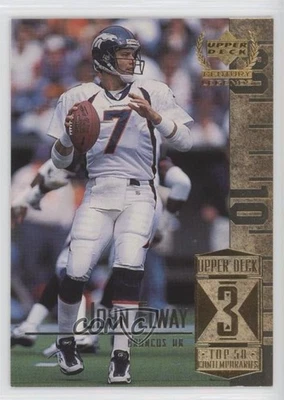 1999 Upper Deck Century Legends John Elway #53 HOF - Image 1 of 2