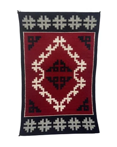 Rena Billie, Teppich, Ganadorot, Navajo, 21" x 33" - Bild 1 von 3