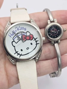 2 x Relojes de cuarzo Hello Kitty vintage - Imagen 1 de 5