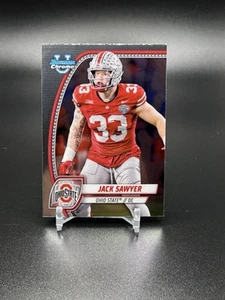2024 Bowman Chrome U Football Jack Sawyer Ohio State Buckeyes #79 - Picture 1 of 2