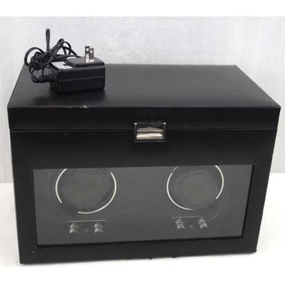 Enrollador de reloj doble Wolf 'Heritage' | 270402, con módulo de almacenamiento Foto 1 de 4