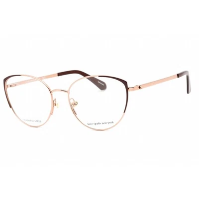 Gafas para mujer Kate Spade oro rosa rojo metal marco ojo de gato NOEL/G 00AW 00 Foto 1 de 2