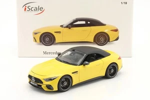 iScale - 1:18 Mercedes-AMG SL 63 AMG 4Matic Sunbathe Yellow - Limited Edition... - Picture 1 of 8