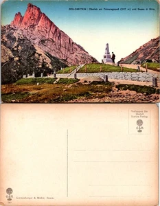 AK Dolomiten: Obelisk am Falzaregopass in Italien - Bild 1 von 1