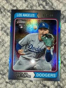 2023 Topps Heritage Chrome Silver Refractor Miguel Vargas RC /274 White Sox - Bild 1 von 2