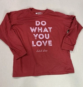 DUTCH BROS Langarm-T-Shirt dunkelrosa/rosa Do What You Love. 2XL E5 - Bild 1 von 7