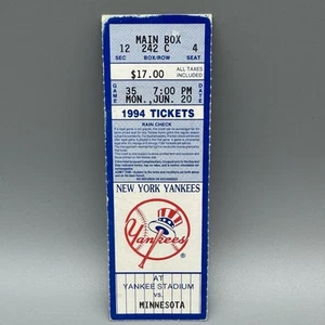 DAVE WINFIELD FINAL HR @ YANKEE STADIUM HR #460 YANKEES TWINS PITCHER JIM ABBOTT - Picture 1 of 2