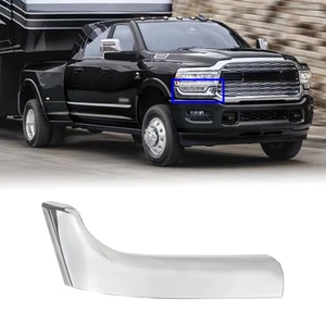 For 2019-24 Ram 2500 3500 Chrome Front Right Headlight Molding Trim Filler Panel - Foto 1 di 3