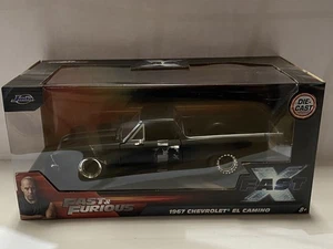 1:24 Chevrolet Elcamino 1967 Dom Fast & Furious Jada Toys diecast modelcar - Picture 1 of 2