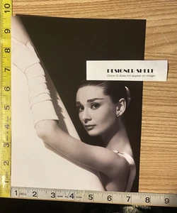 Audrey Hepburn Actress Headshot Publicity Scene Book Photograph - Picture 1 of 1