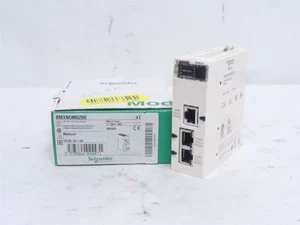246855 New In Box; Schneider BMXNOM0200 Ethernet Bus Module; RS485/232 - Picture 1 of 7