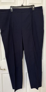 Hilary Radley Damen Pull-On Hose Bauchkontrolle Navy 3X - Bild 1 von 4