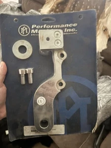 Performance Machine Rear 4 Piston Caliper Bracket 2002-2004 VRSC 2000-2001 FLH - Picture 1 of 2
