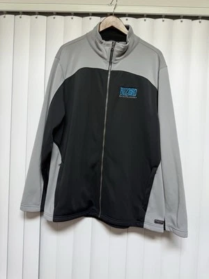 Charles River 暴雪娱乐夹克男式 XXL 码黑色灰色全拉链 — 第 1/4 张图片