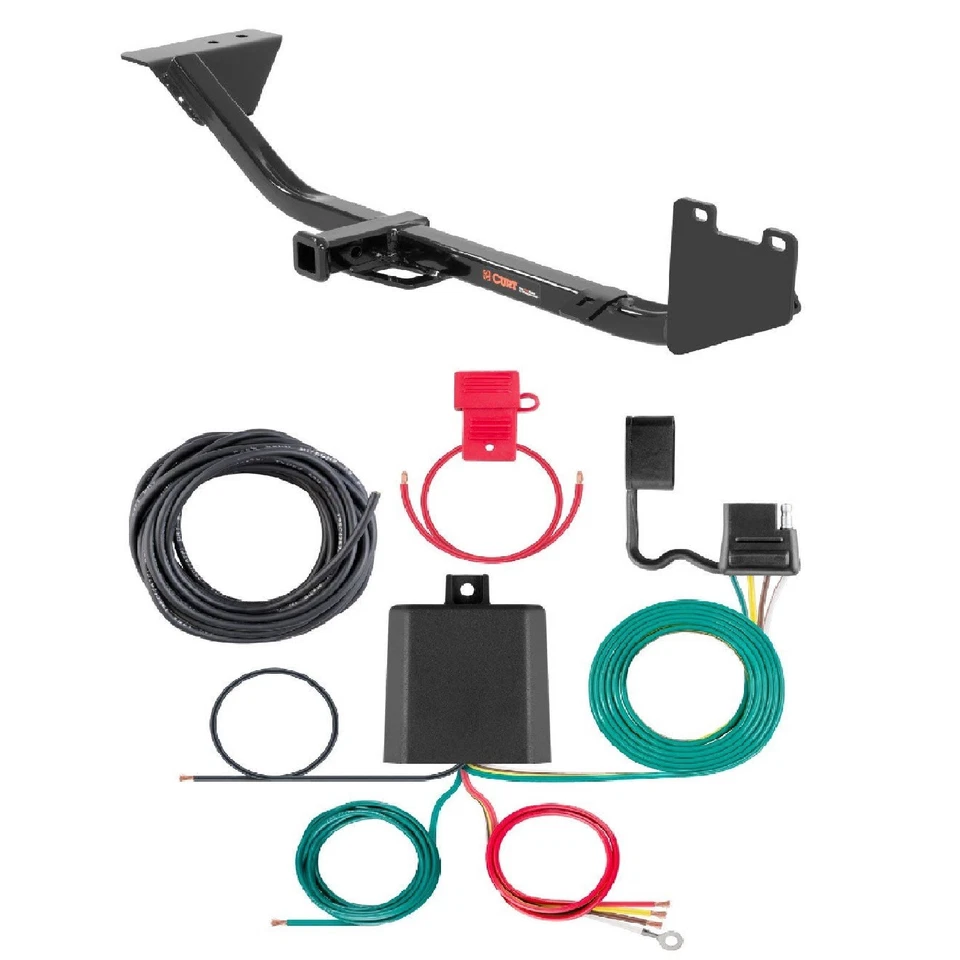 CURT CLASS 1 TRAILER HITCH & WIRING FOR NISSAN SENTRA SEDAN Foto 1 de 4