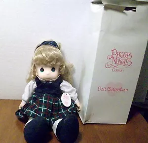 Precious Moment Plüsch Margaret Puppe 16 Zoll Schulmädchen 1994 Neu im Karton - Bild 1 von 4