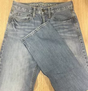 Jeans AMERICAN EAGLE RELAXED 30x34 Medium Distressed *VGUC* 062321 - Foto 1 di 2