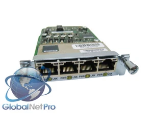 CISCO HWIC-4ESW-POE - switch Ethernet 4 porte HWIC con POE - GARANZIA A VITA - Foto 1 di 1