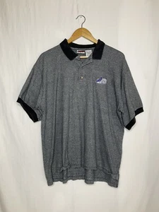 Polo de Colección Tampa Bay Devil Rays Manga Corta Para Hombre Talla XL Gris Borde Pro - Imagen 1 de 5