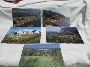 Lot 5 Oversize Postcards Cape Breton,Nova Scotia Keltic Lodge,Golf, etc. Unused - Picture 1 of 12