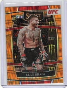 2022 Panini Select UFC Orange Flash #31 Sean Brady - Welterweight - Picture 1 of 2