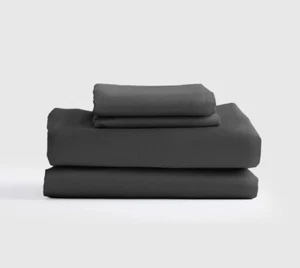 ¡Sábanas de carbón de bambú orgánico Quince con 2 fundas de almohada! Talla Queen (566)(LEER) - Imagen 1 de 11