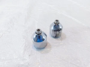 Pair Moto Guzzi Special 750 V7 III & V9 850 Front Handlebar Grip End Weight Cap - Picture 1 of 10