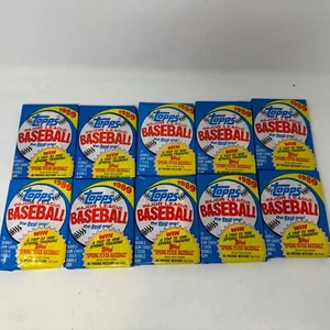 10-1989 Topps Wax Packs Major League Baseball 15 Cards a Pack 150 Total - Picture 1 of 4